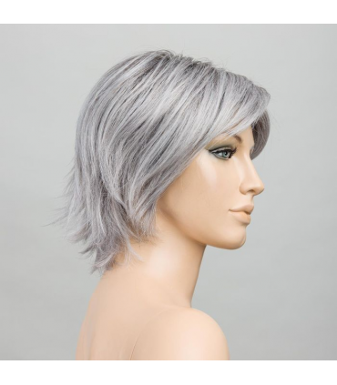 metallic grey rooted